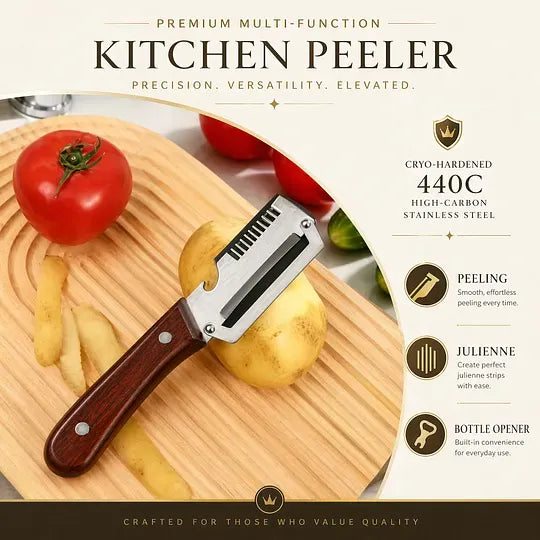 【ซื้อ 1 แถม 1】ที่ปอกผักอเนกประสงค์สำหรับห้องครัว